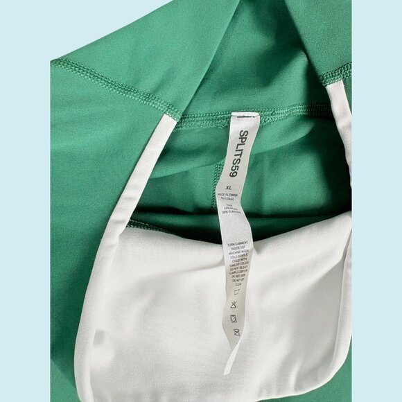 Splits59 Leggings Women XL Green Easton Rigor High Waisted 7/8 Length NWT $138 - Picture 8 of 8